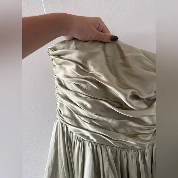 REFORMATION Elspeth Dress in Dried Herbs 10